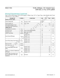 MAX11163ETB+T Datasheet Page 4