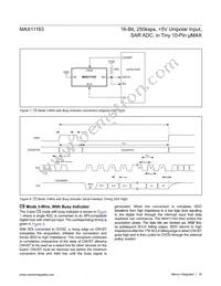 MAX11163ETB+T Datasheet Page 18