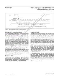 MAX11164ETC+T Datasheet Page 17