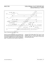 MAX11164ETC+T Datasheet Page 20