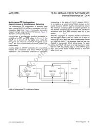 MAX11164ETC+T Datasheet Page 21