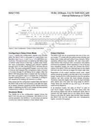 MAX11165ETC+T Datasheet Page 17