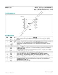 MAX11167ETC+T Datasheet Page 11