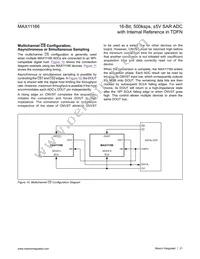 MAX11167ETC+T Datasheet Page 21