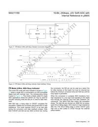 MAX11169EUB+T Datasheet Page 20