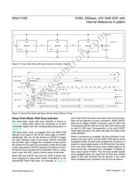 MAX11169EUB+T Datasheet Page 22