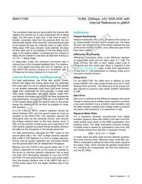 MAX11169EUB+T Datasheet Page 23