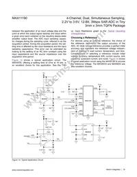 MAX11190ATE+T Datasheet Page 16