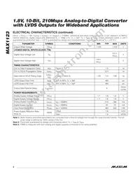 MAX1123EGK+TD Datasheet Page 4