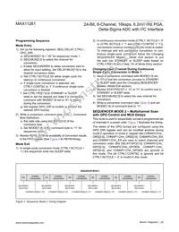 MAX11261ENX+T Datasheet Page 22