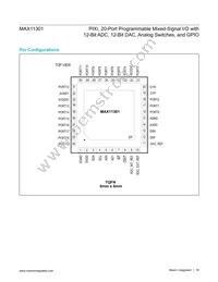 MAX11301GTL+T Datasheet Page 18