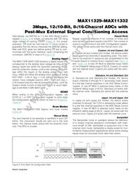 MAX11331ATJ+T Datasheet Page 19