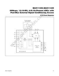 MAX11339ATJ+T Datasheet Page 13