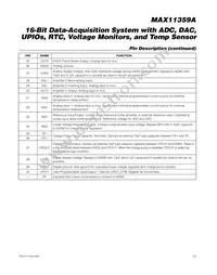 MAX11359AETL+T Datasheet Page 23