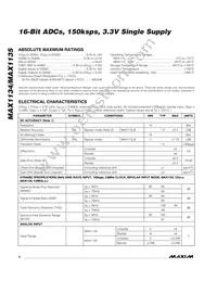 MAX1135BEAP+T Datasheet Page 2