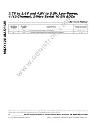 MAX1138LEEE+T Datasheet Page 22