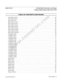 MAX11410ATI+T Datasheet Page 5