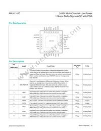 MAX11410ATI+T Datasheet Page 19