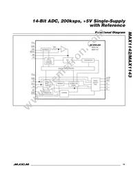 MAX1142BCAP+T Datasheet Page 19