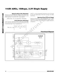 MAX1145BEAP+ Datasheet Page 16