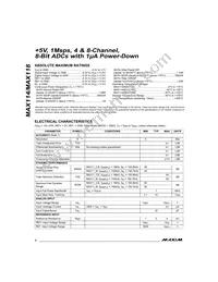 MAX114EAG+T Datasheet Page 2