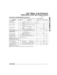 MAX114EAG+T Datasheet Page 3
