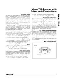 MAX11503EUA+T Datasheet Page 7