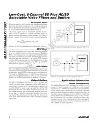MAX11506CEE+T Datasheet Page 8