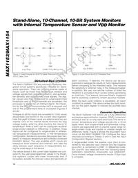 MAX1153BEUE+T Datasheet Page 10
