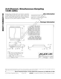 MAX115CAX+T Datasheet Page 14