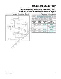 MAX11615EEE+C78 Datasheet Page 23