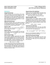 MAX11627EEE/V+ Datasheet Page 20