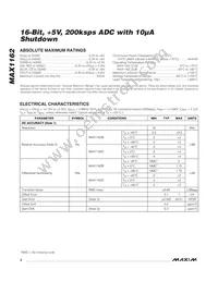 MAX1162AEUB+T Datasheet Page 2