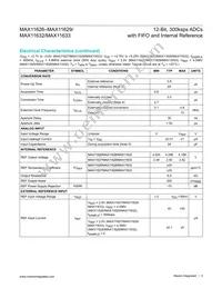 MAX11633EEG+T Datasheet Page 3