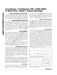 MAX11645EWC+T Datasheet Page 12