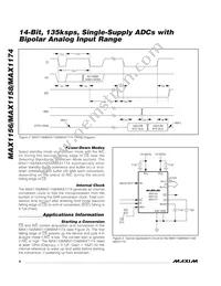 MAX1174BCUP+T Datasheet Page 8