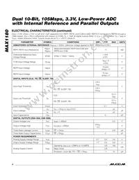 MAX1180ECM+TD Datasheet Page 4