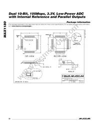 MAX1180ECM+TD Datasheet Page 20