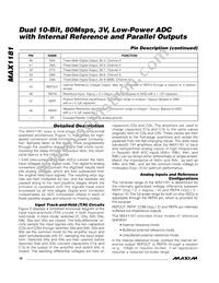 MAX1181ECM+TD Datasheet Page 10