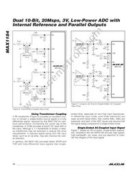 MAX1184ECM+TD Datasheet Page 16