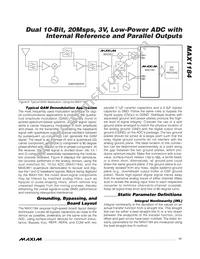 MAX1184ECM+TD Datasheet Page 17