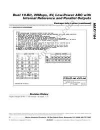 MAX1184ECM+TD Datasheet Page 21