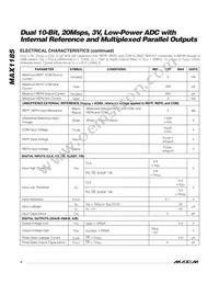 MAX1185ECM+ Datasheet Page 4