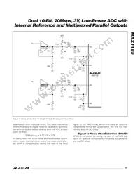 MAX1185ECM/V+T Datasheet Page 17