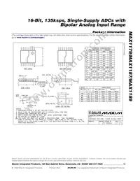 MAX1189AEUI+T Datasheet Page 15