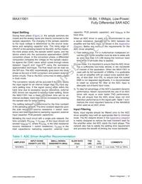 MAX11901ETP+T Datasheet Page 16