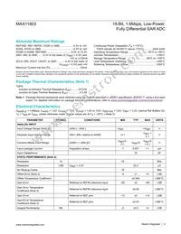 MAX11903ETP+T Datasheet Page 4