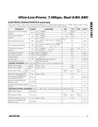 MAX1191ETI+T Datasheet Page 3