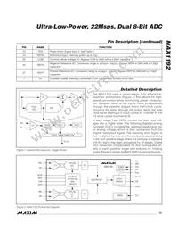 MAX1192ETI+T Datasheet Page 15