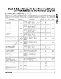 MAX1195ECM+D Datasheet Page 3
